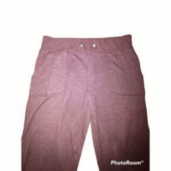 Nordstrom Women's Burgundy Jogger Pants Size XS - Picture 3 of 5